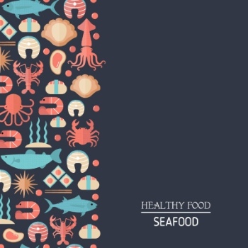 Seafood Restaurant Menu Templates 35xAI