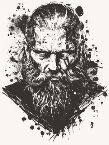 Impactive Tough Guy Faces #6, 25xAI