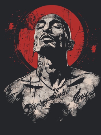 Impactive Tough Guy Faces #6, 25xAI