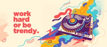 Abstract Lifestyle Graffiti Design with Slogan #1, 25xAI