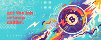 Abstract Lifestyle Graffiti Design with Slogan #1, 25xAI