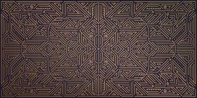 Art Deco Luxury Gatsby Wedding & Invitation Patterns #2, 25xAI