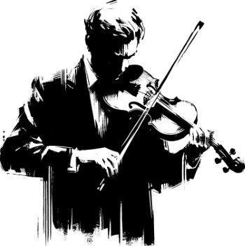 Monochrome Brushstroke Art #1, 25xAI