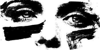 Monochrome Brushstroke Art #1, 25xAI