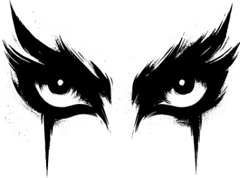 Monochrome Brushstroke Art #2, 25xAI