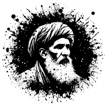 Monochrome Brushstroke Art #3, 25xAI