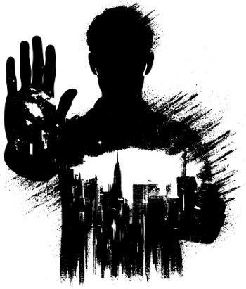 Monochrome Brushstroke Art #3, 25xAI