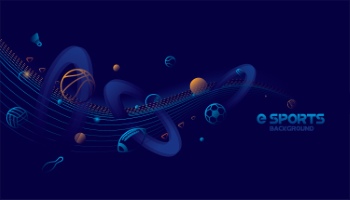 Sports Backgrounds with Abstract Modern Templates #1, 25xAI