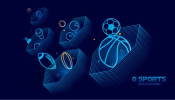 Sports Backgrounds with Abstract Modern Templates #1, 25xAI