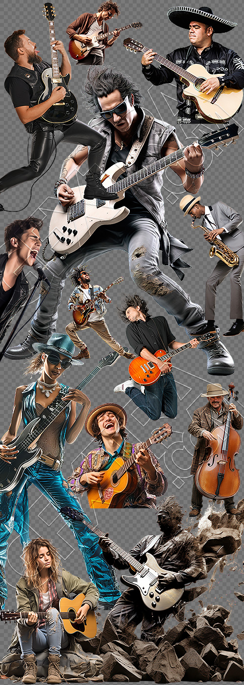Musicians & Singers 28xPNG Musicians & Singers 28xPNG