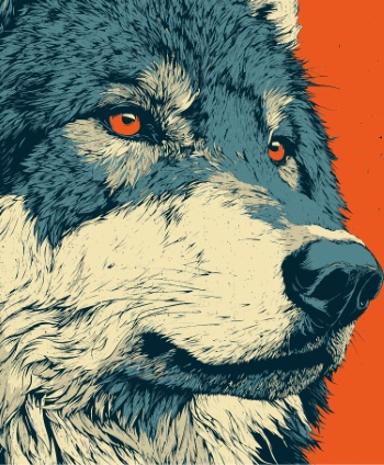 Animal Face Pop Art Graphics 34xAI