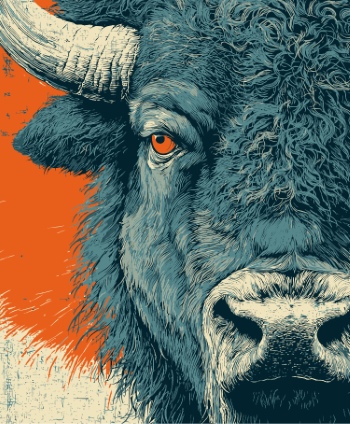 Animal Face Pop Art Graphics 34xAI