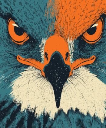 Animal Face Pop Art Graphics 34xAI