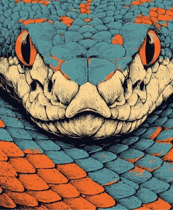 Animal Face Pop Art Graphics 34xAI