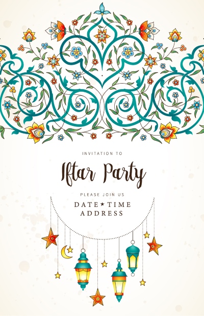 Ramadan Kareem & Eid Mubarak Templates #1, 28xAI