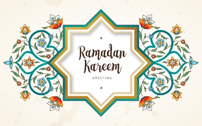 Ramadan Kareem & Eid Mubarak Templates #1, 28xAI
