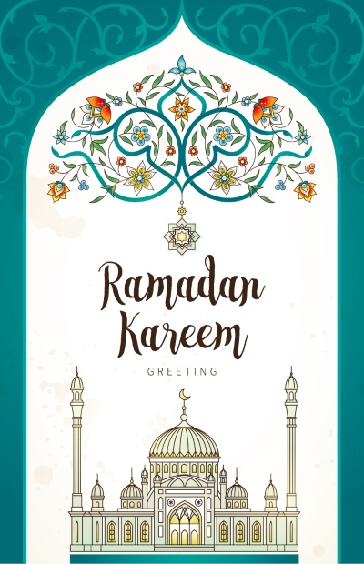 Ramadan Kareem & Eid Mubarak Templates #1, 28xAI