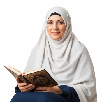 Ramadan Quran, Prayer Mat & Beads, Hijab 43xPNG