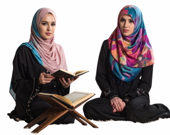 Ramadan Quran, Prayer Mat & Beads, Hijab 43xPNG