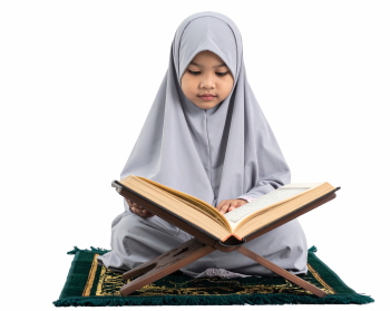 Ramadan Quran, Prayer Mat & Beads, Hijab 43xPNG