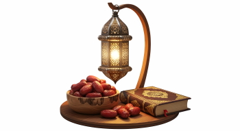 Ramadan Quran, Prayer Mat & Beads, Hijab 43xPNG