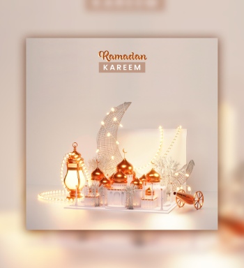 Ramadan Kareem & Eid Mubarak Templates #1, 29xPSDT