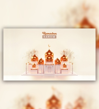 Ramadan Kareem & Eid Mubarak Templates #1, 29xPSDT