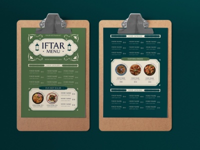 Ramadan Kareem & Eid Mubarak Templates #2, 18xAIT