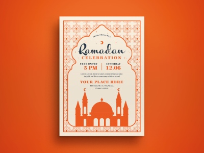 Ramadan Kareem & Eid Mubarak Templates #2, 18xAIT