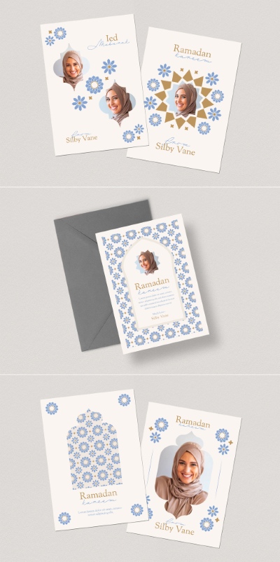 Ramadan Kareem & Eid Mubarak Templates #2, 18xAIT