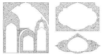 Abstract Islamic Design Elements & Templates #2, 27xAI