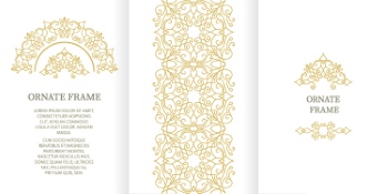 Abstract Islamic Design Elements & Templates #2, 27xAI