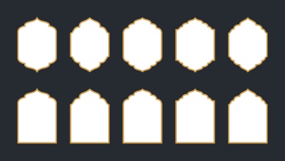 Abstract Islamic Design Elements & Templates #3, 39xAI Abstract Islamic Design Elements & Templates #3, 39xAI