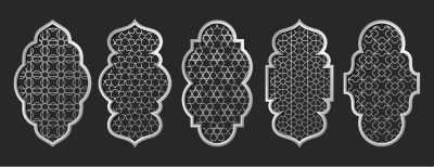 Abstract Islamic Design Elements & Templates #3, 39xAI Abstract Islamic Design Elements & Templates #3, 39xAI