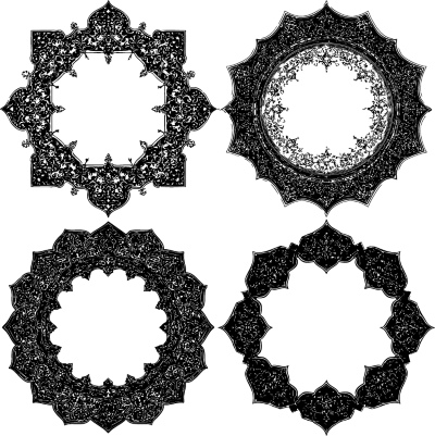 Abstract Islamic Design Elements & Templates #3, 39xAI Abstract Islamic Design Elements & Templates #3, 39xAI