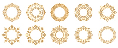 Abstract Islamic Design Elements & Templates #3, 39xAI Abstract Islamic Design Elements & Templates #3, 39xAI