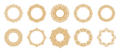 Abstract Islamic Design Elements & Templates #3, 39xAI Abstract Islamic Design Elements & Templates #3, 39xAI