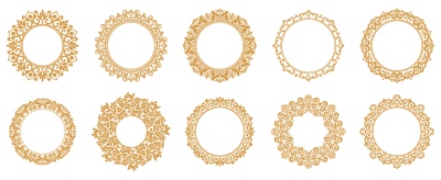 Abstract Islamic Design Elements & Templates #3, 39xAI Abstract Islamic Design Elements & Templates #3, 39xAI