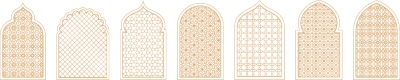 Abstract Islamic Design Elements & Templates #3, 39xAI Abstract Islamic Design Elements & Templates #3, 39xAI