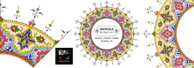 Tazhib Art Works - Islamic Ornamented Templates #1, 25xAI