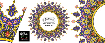 Tazhib Art Works - Islamic Ornamented Templates #1, 25xAI