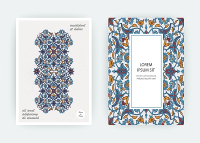 Tazhib Art Works - Islamic Ornamented Templates #3, 25xAI Tazhib Art Works - Islamic Ornamented Templates #3, 25xAI