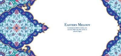 Tazhib Art Works - Islamic Ornamented Templates #3, 25xAI Tazhib Art Works - Islamic Ornamented Templates #3, 25xAI