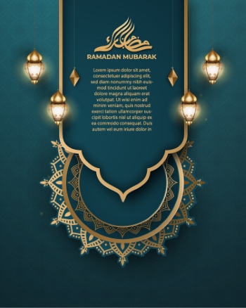 Ramadan Kareem & Eid Mubarak Templates #3, 32xAI