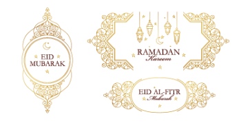 Ramadan Kareem & Eid Mubarak Templates #5, 25xAI Ramadan Kareem & Eid Mubarak Templates #5, 25xAI