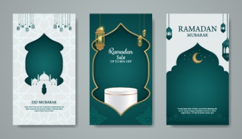 Ramadan Kareem & Eid Mubarak Templates #6, 25xAI Ramadan Kareem & Eid Mubarak Templates #6, 25xAI