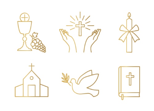 Praying Hands 18xPNG, 7xAI