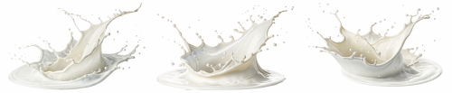 Milk Splashes 25xPNG