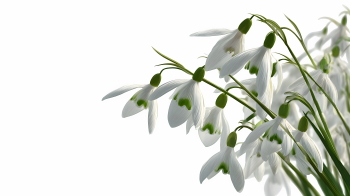 Early Spring Beautiful Glory of the Snow Flowers 26xPNG