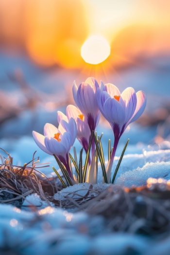 Early Spring Beautiful Glory of the Snow Flowers 26xJPEG